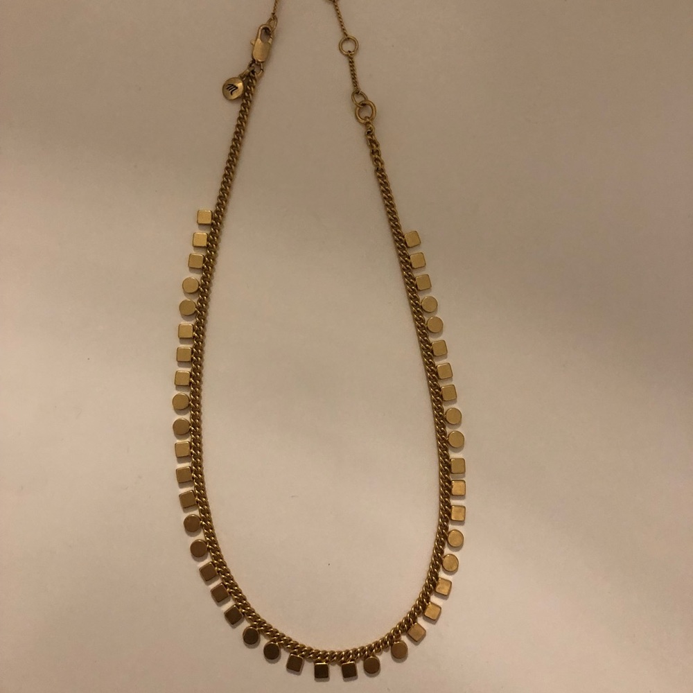 Madewell gold choker